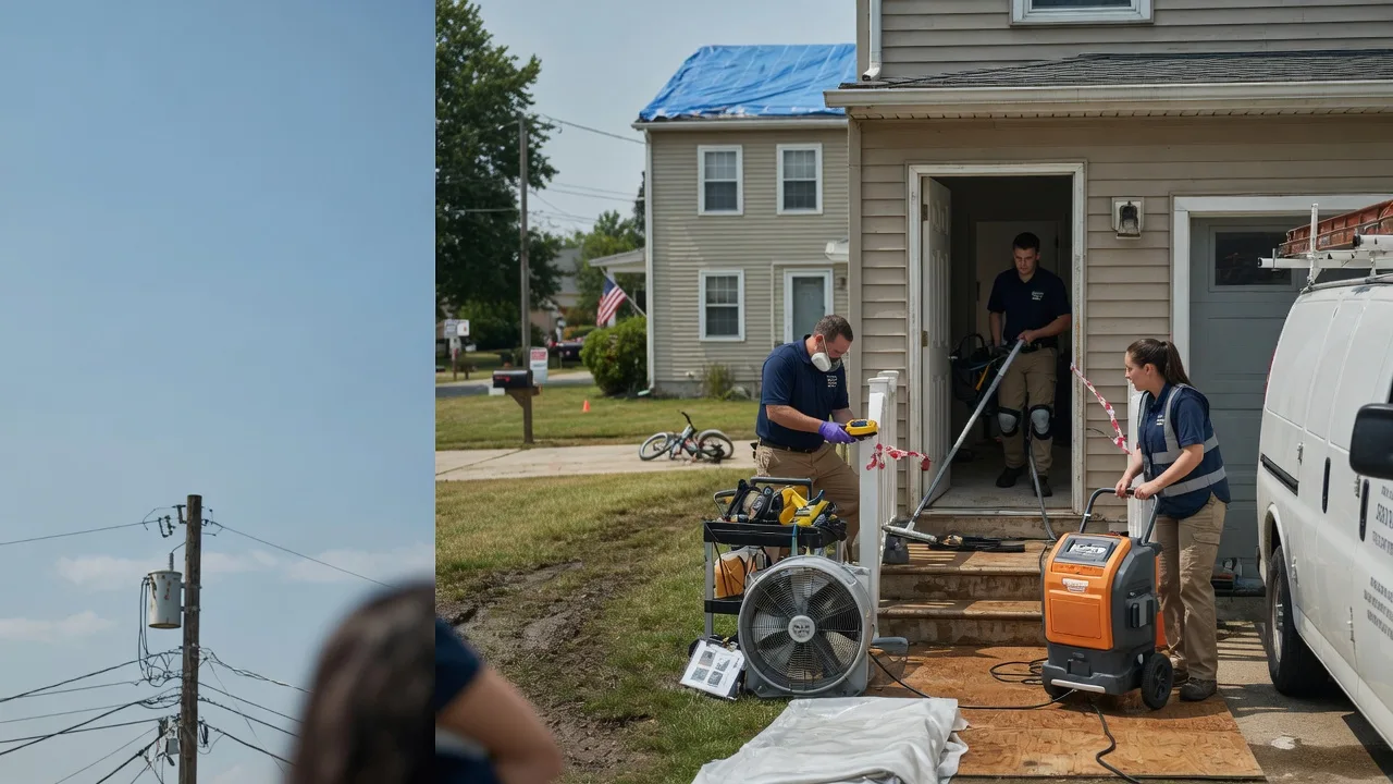 Water Damage Repair in Luzerne, MI near me